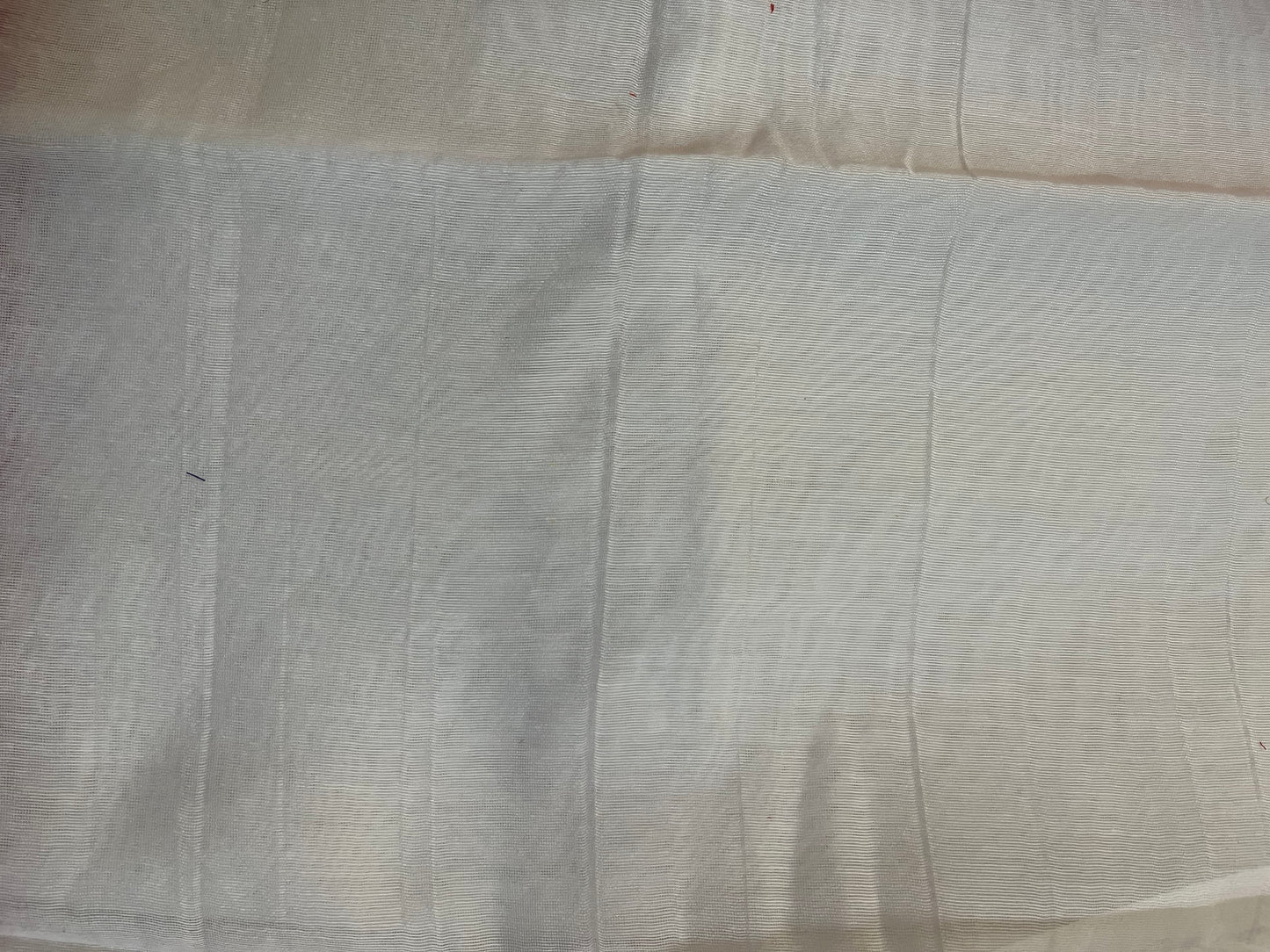 MALINI - White-Red Jamdani Saree