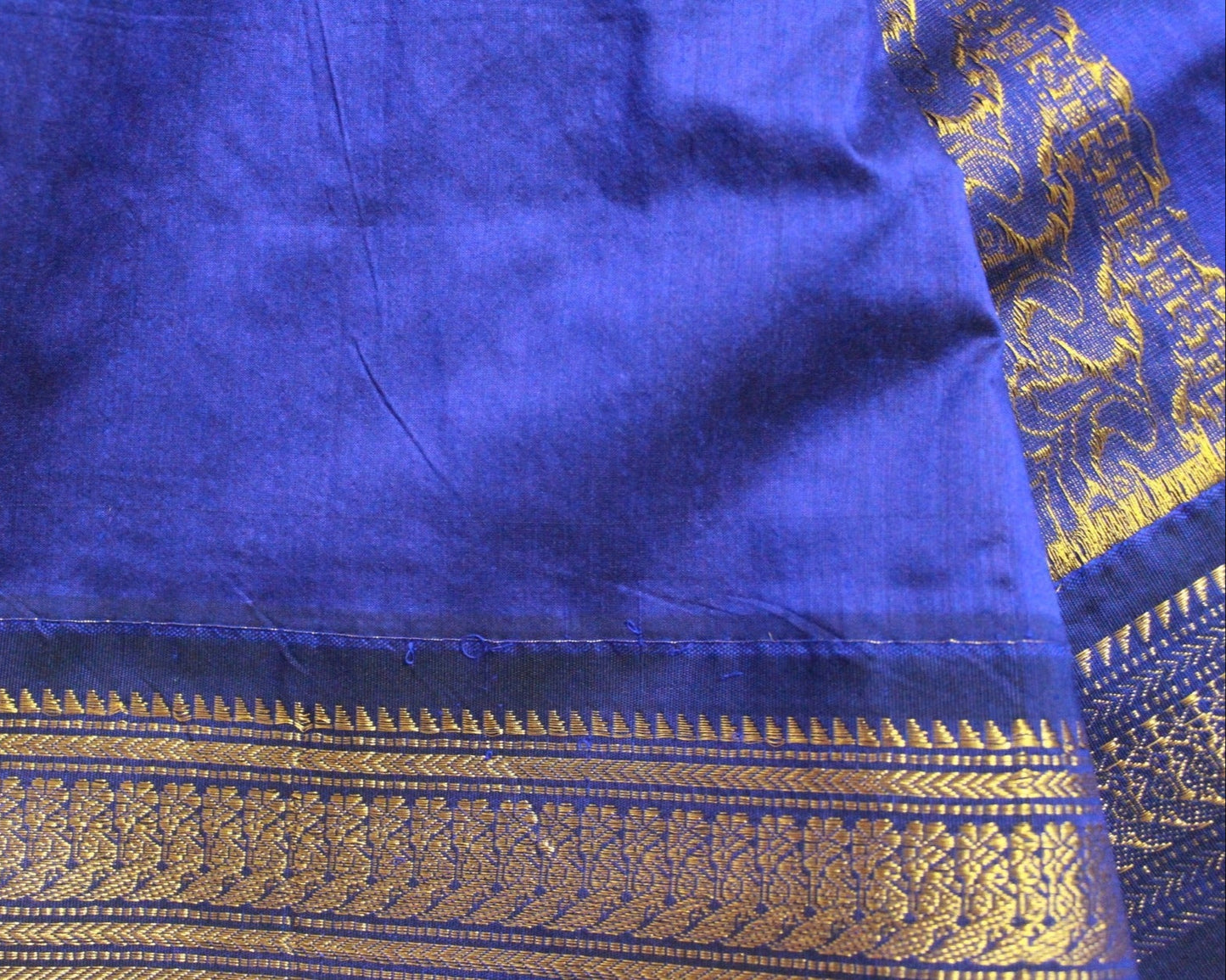 KALYANI - Mustard Yellow Pure Cotton Saree