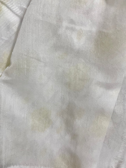 Jahnavi - White Jamdani Saree