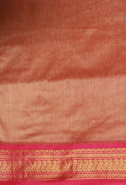 KALYANI - Light Pink Pure Cotton Saree