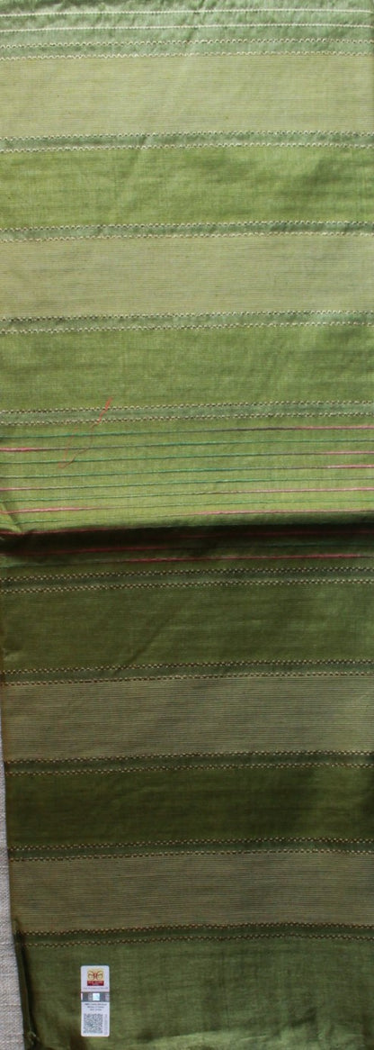 Olive Tussar Silk Saree